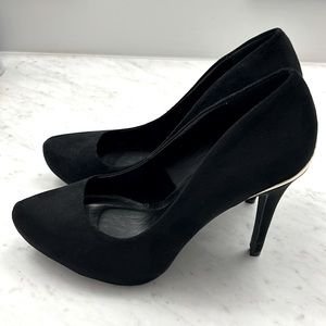 Faux Suede 4” heels